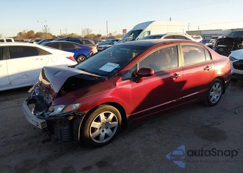 2010 Honda Civic Lx из США, поврежденный, VIN 19XFA1F59AE012835